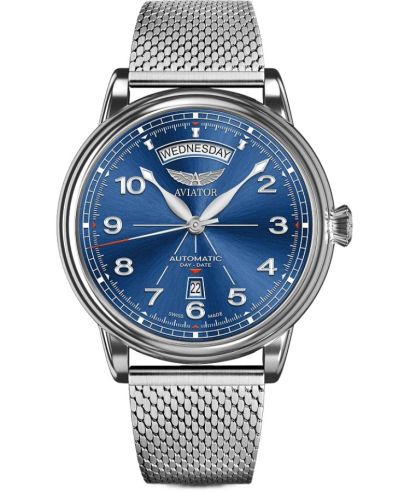Orologio da Uomo Aviator Douglas DC-3 Day-Date Automatic Limited Edition