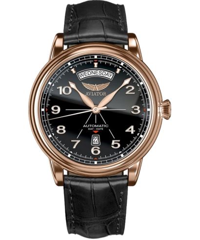 Orologio da Uomo Aviator Douglas DC-3 Day-Date Automatic Limited Edition