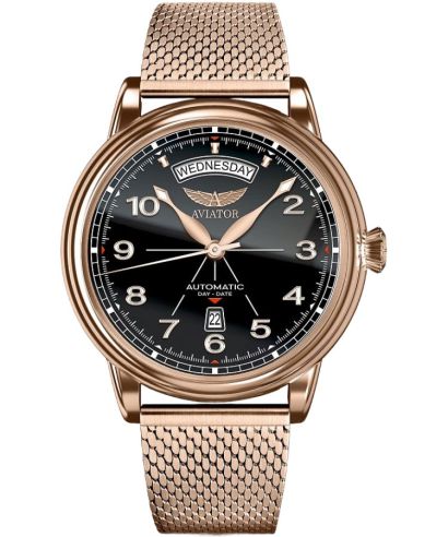 Orologio da Uomo Aviator Douglas DC-3 Day-Date Automatic Limited Edition