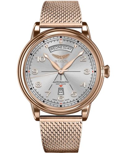 Orologio da Uomo Aviator Douglas DC-3 Day-Date Automatic Limited Edition