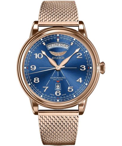 Orologio da Uomo Aviator Douglas DC-3 Day-Date Automatic Limited Edition