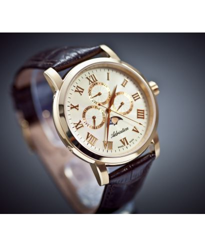 Orologio da Uomo Adriatica Moon Phases