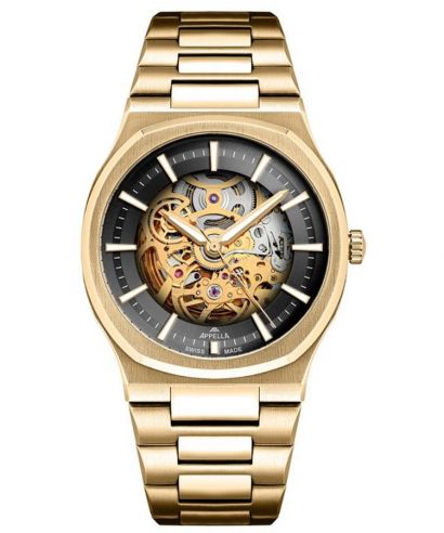 Orologio da Uomo Appella Classic Skeleton Automatic