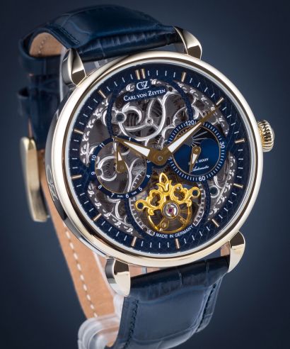 Orologio da Uomo Carl von Zeyten Zeyten Neukirch Skeleton Automatic