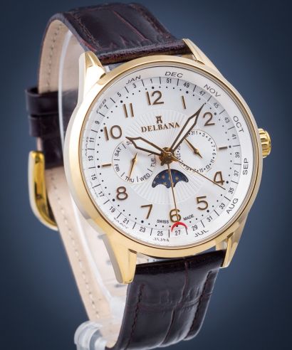 Orologio da Uomo Delbana Retro Moonphase