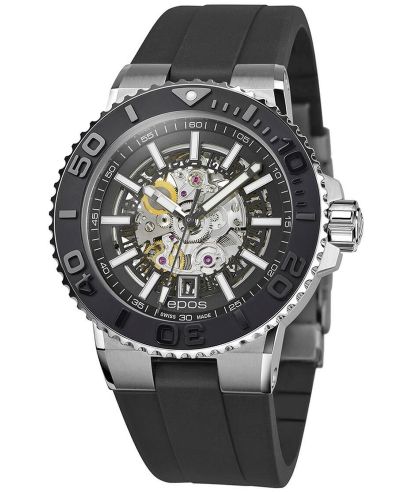 Orologio da Uomo Epos Sportive Diver Skeleton Automatic