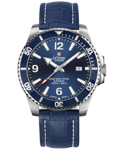 Orologio da Uomo Le Temps Swiss Naval Patrol Automatic