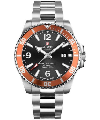 Orologio da Uomo Le Temps Swiss Naval Patrol Automatic
