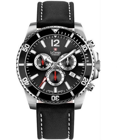 Orologio da Uomo Le Temps Swiss Naval Patrol Chrono