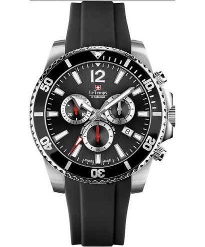 Orologio da Uomo Le Temps Swiss Naval Patrol Chronograph