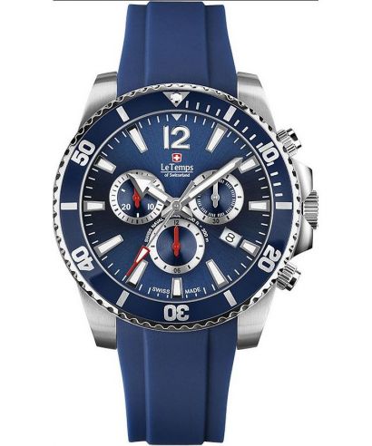 Orologio da Uomo Le Temps Swiss Naval Patrol Chronograph