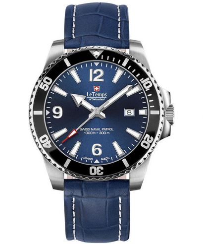 Orologio da Uomo Le Temps Swiss Naval Patrol