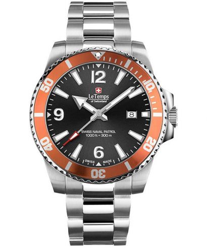 Orologio da Uomo Le Temps Swiss Naval Patrol