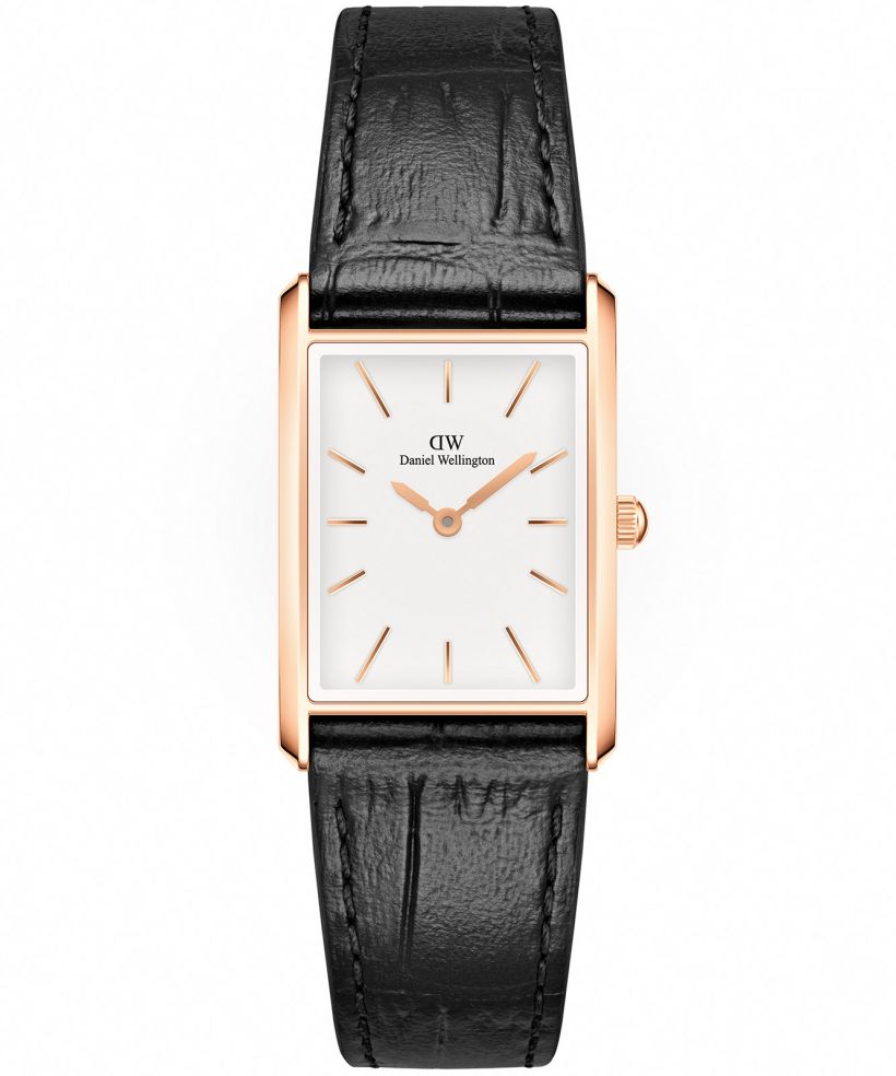 Orologio da Donna Daniel Wellington Bound Black Crocodile Rose Gold 20