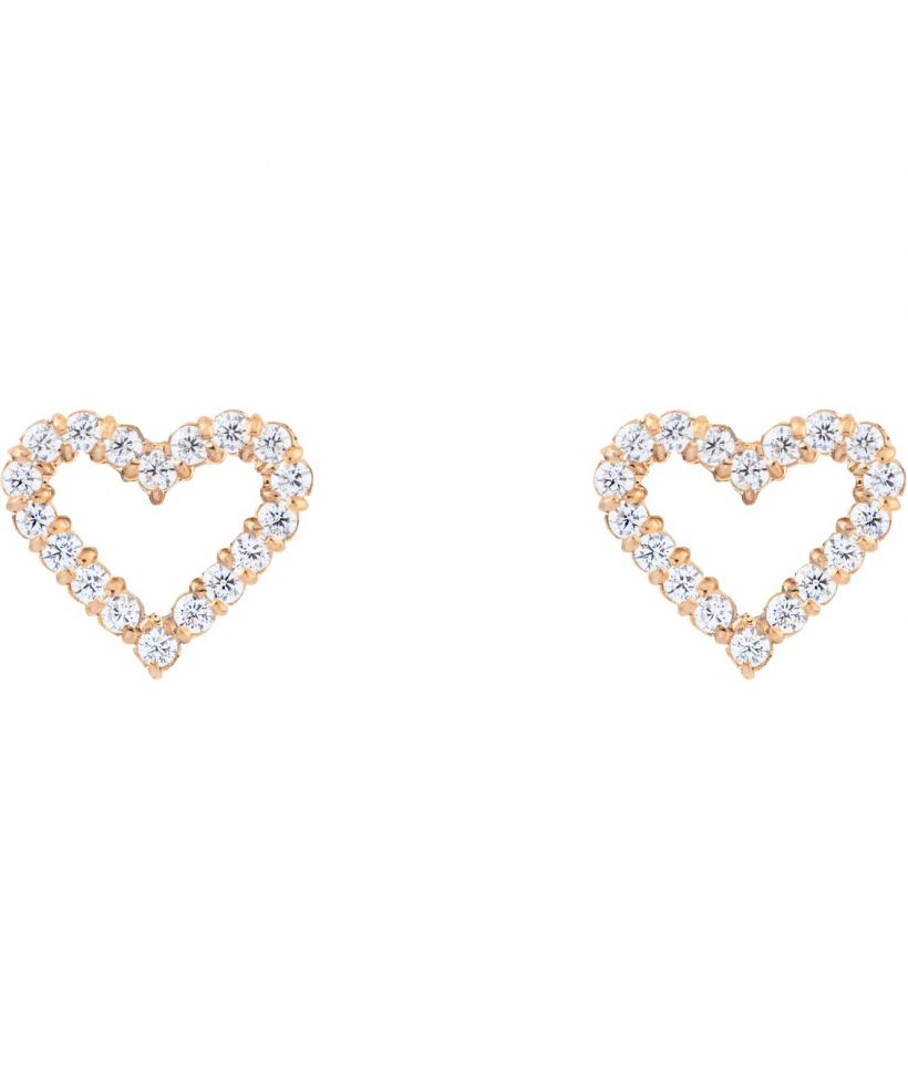 Orecchini Daniel Wellington Mirelle Heart Rose Gold