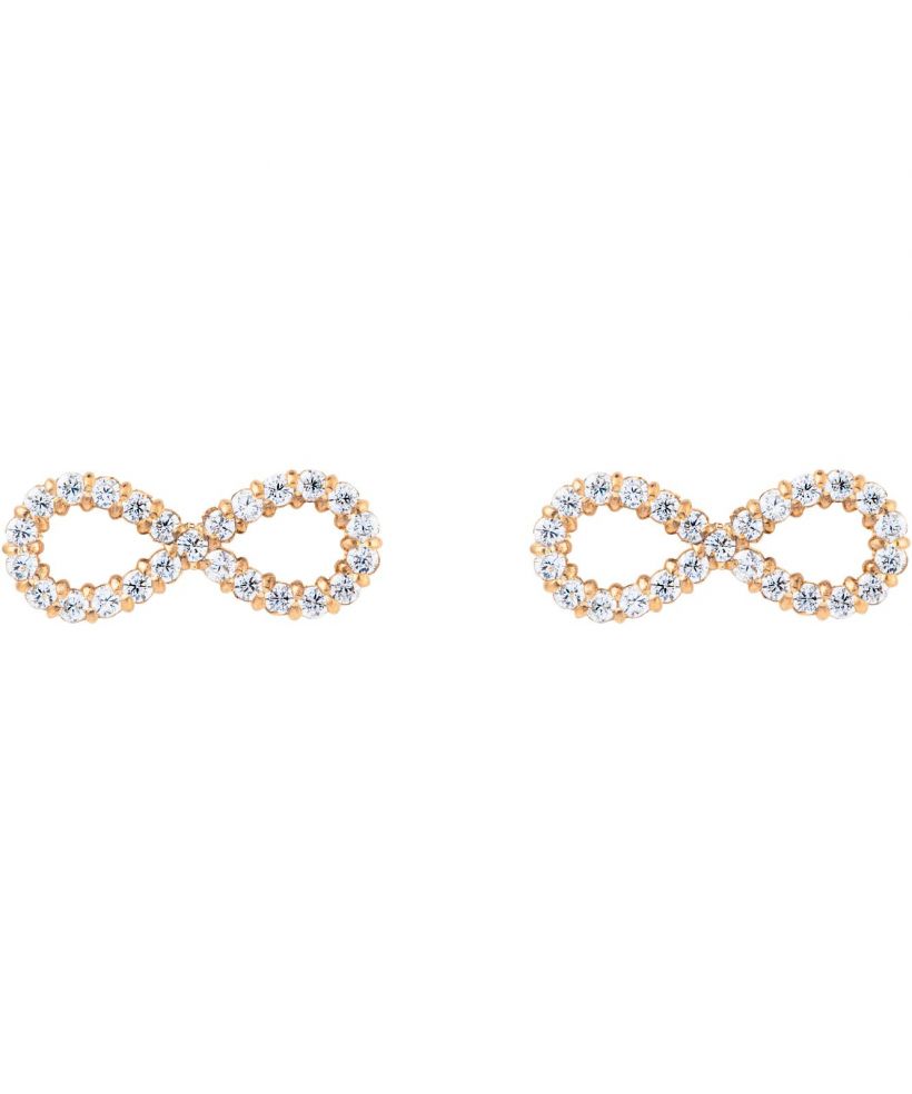 Orecchini Daniel Wellington Mirelle Infinity Rose Gold