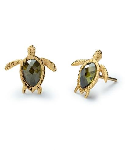 Orecchini Paul Hewitt Turtle Gold