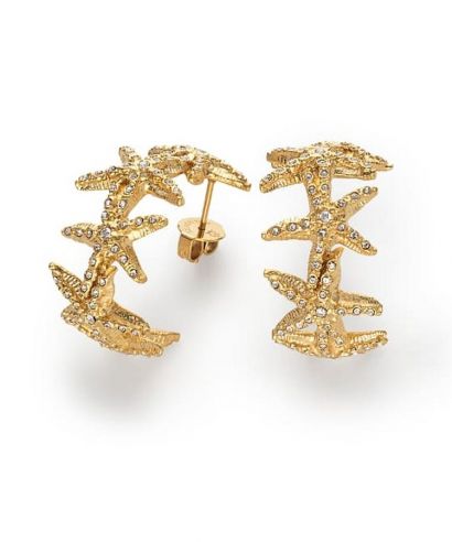 Orecchini Paul Hewitt Sea Star Creole Earings Gold