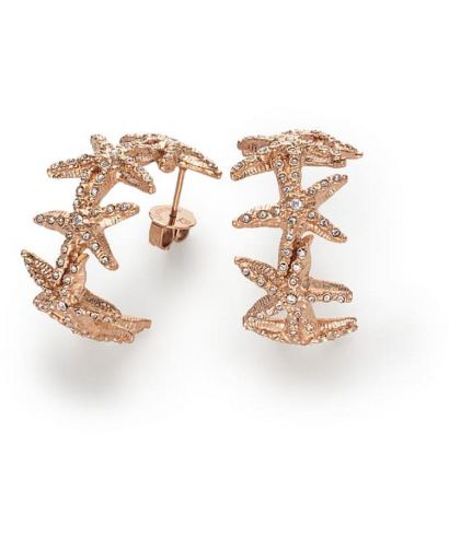 Orecchini Paul Hewitt Sea Star Creole Earing Rose Gold