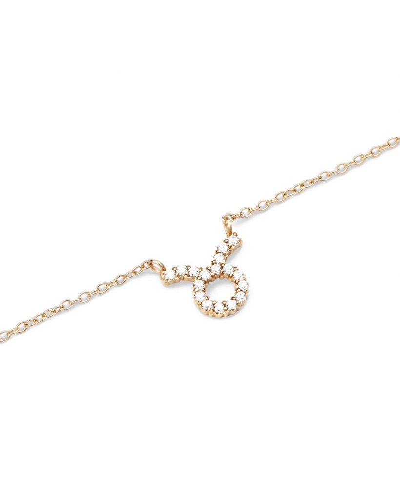 Collana Daniel Wellington Crystal Zodiac Chain Gold Taurus