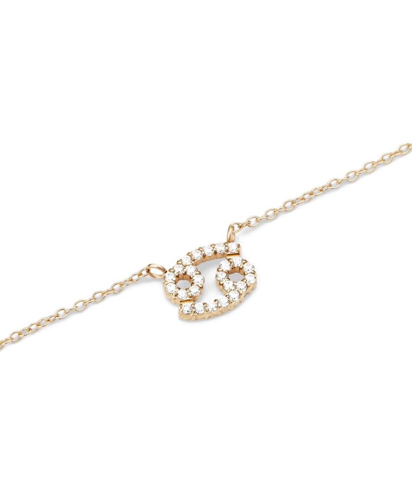 Collana Daniel Wellington Crystal Zodiac Chain Gold Cancer