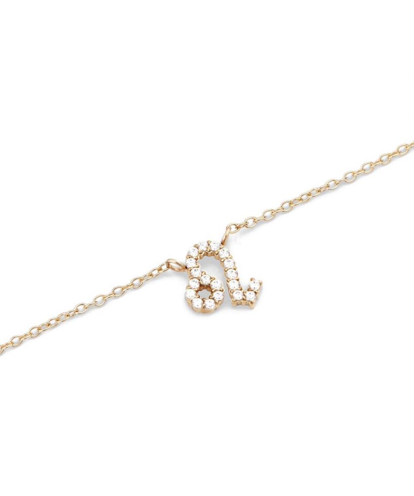 Collana Daniel Wellington Crystal Zodiac Chain Gold Leo
