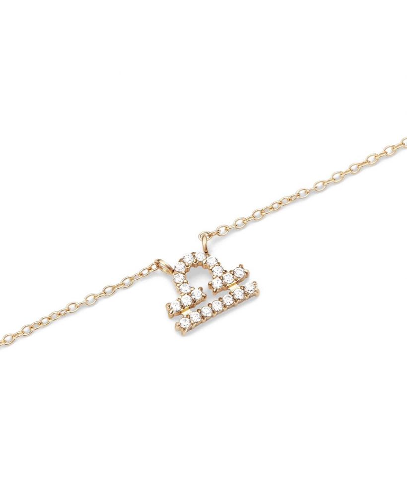 Collana Daniel Wellington Crystal Zodiac Chain Gold Libra