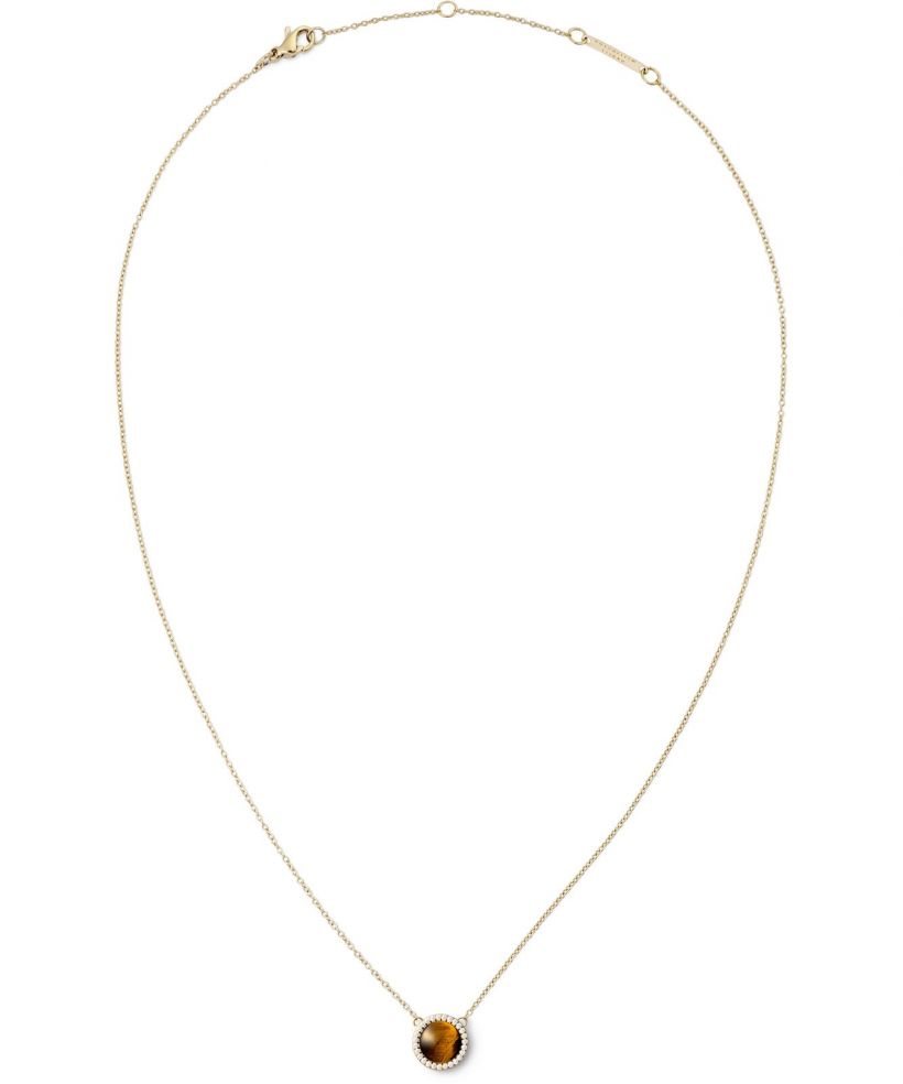 Collana Daniel Wellington Audrey Tiger Eye Gold