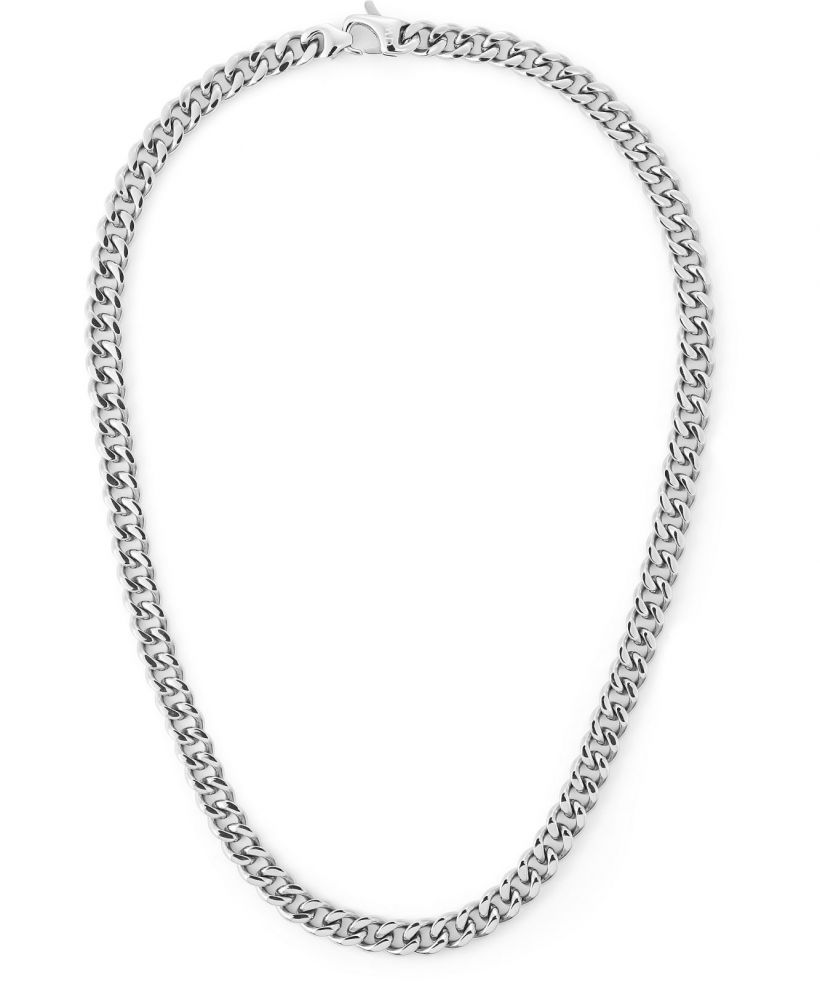 Collana Daniel Wellington Ellipse Cuban Chain Silver