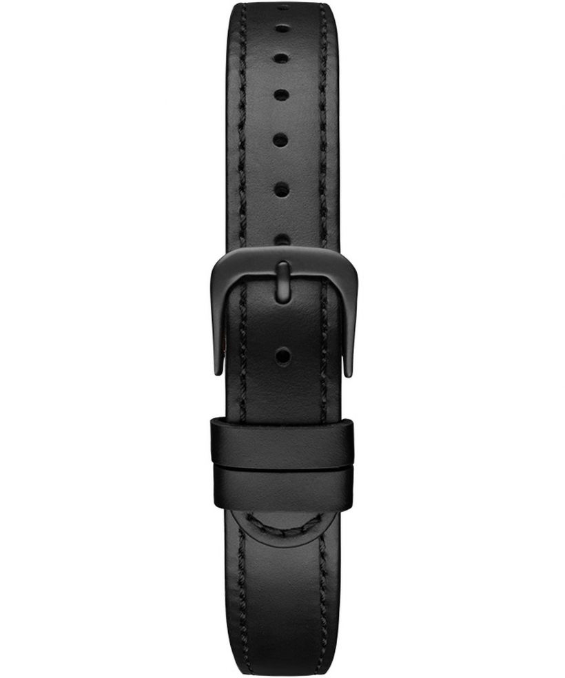 Striscia Meller All Black Leather W 16 mm