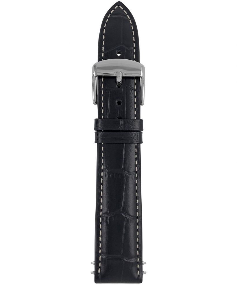 Cinturino Zeppelin Black Leather