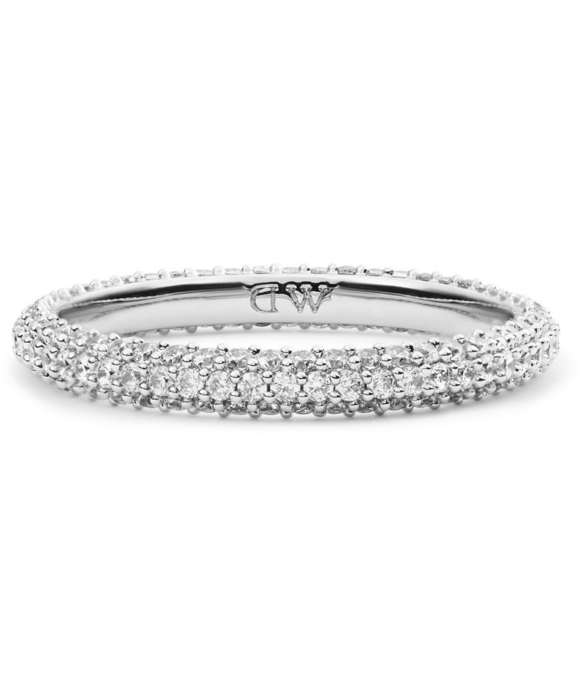 Anello Daniel Wellington Pavé Silver