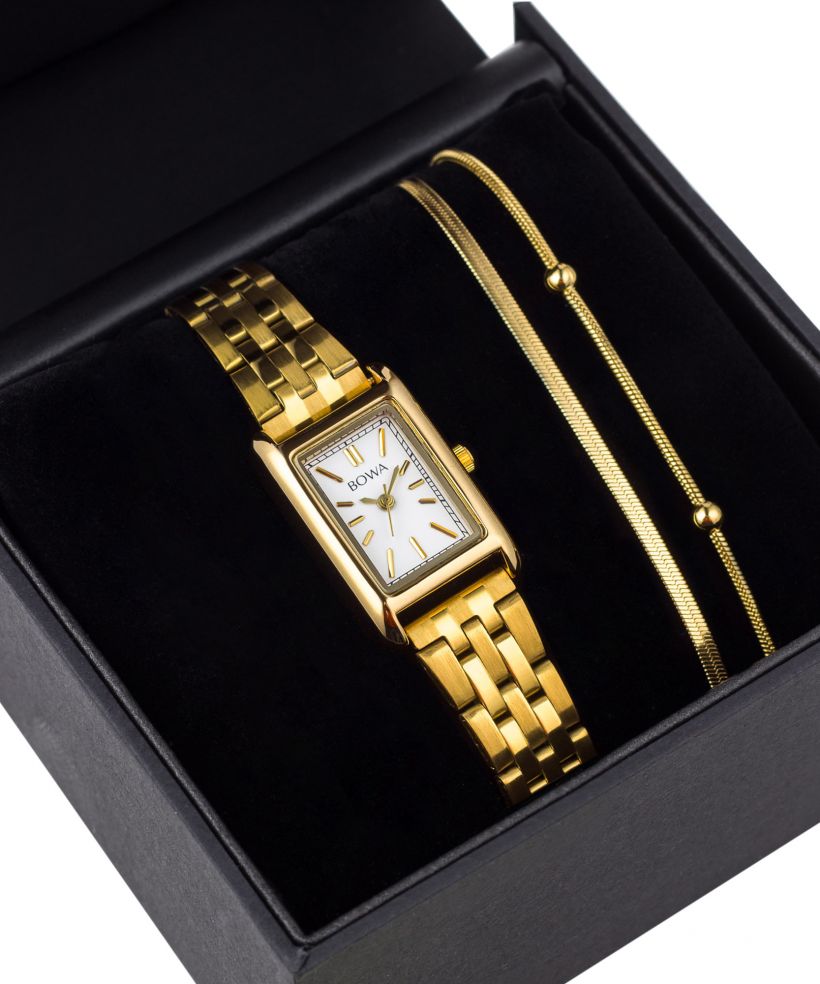 Orologio da Donna BOWA Paris White-Gold Steel 20 Gift Set
