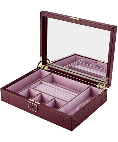 Scatola Wolf x Liberty - Ianthe Burgundy dimensione M