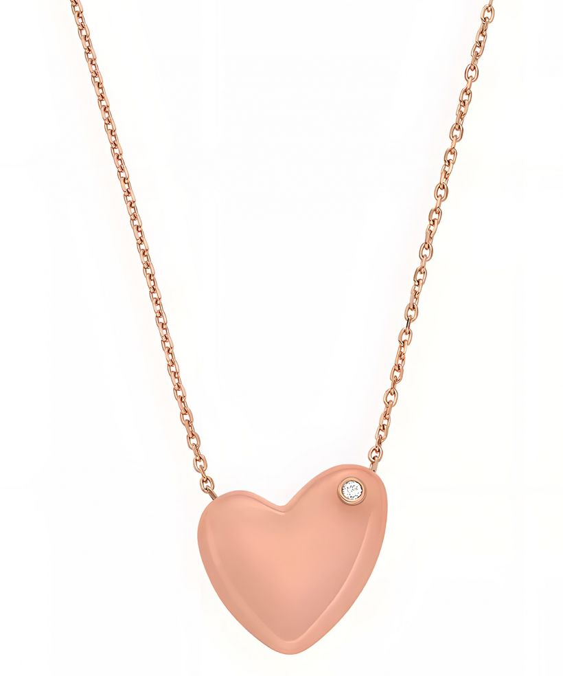 Collana Skagen Sea Glass Pink Pendant