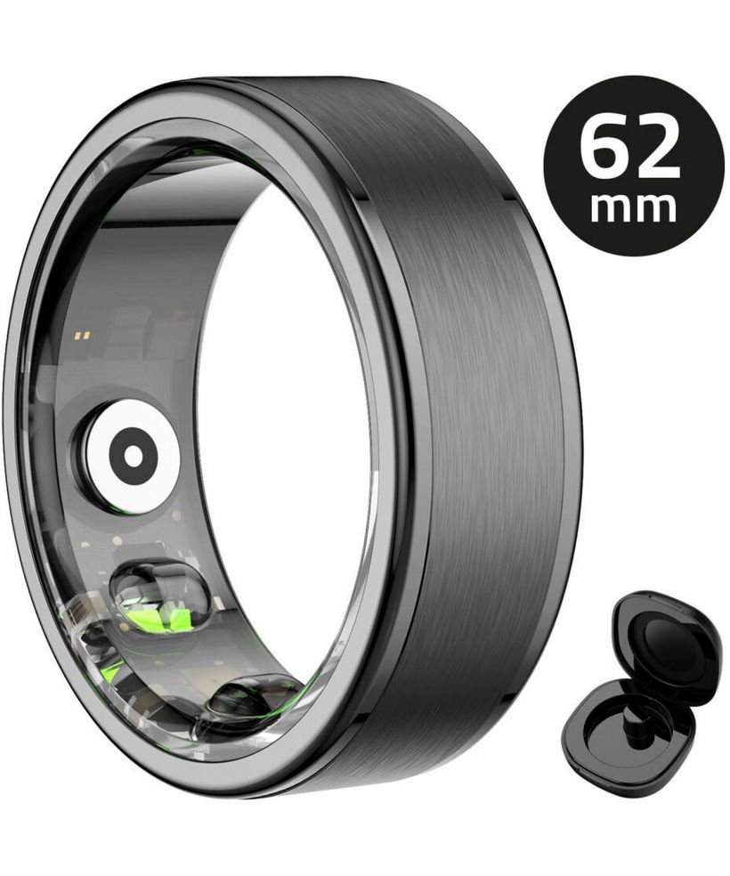 Smartring Unisex Manta OneRing Nero 62 mm
