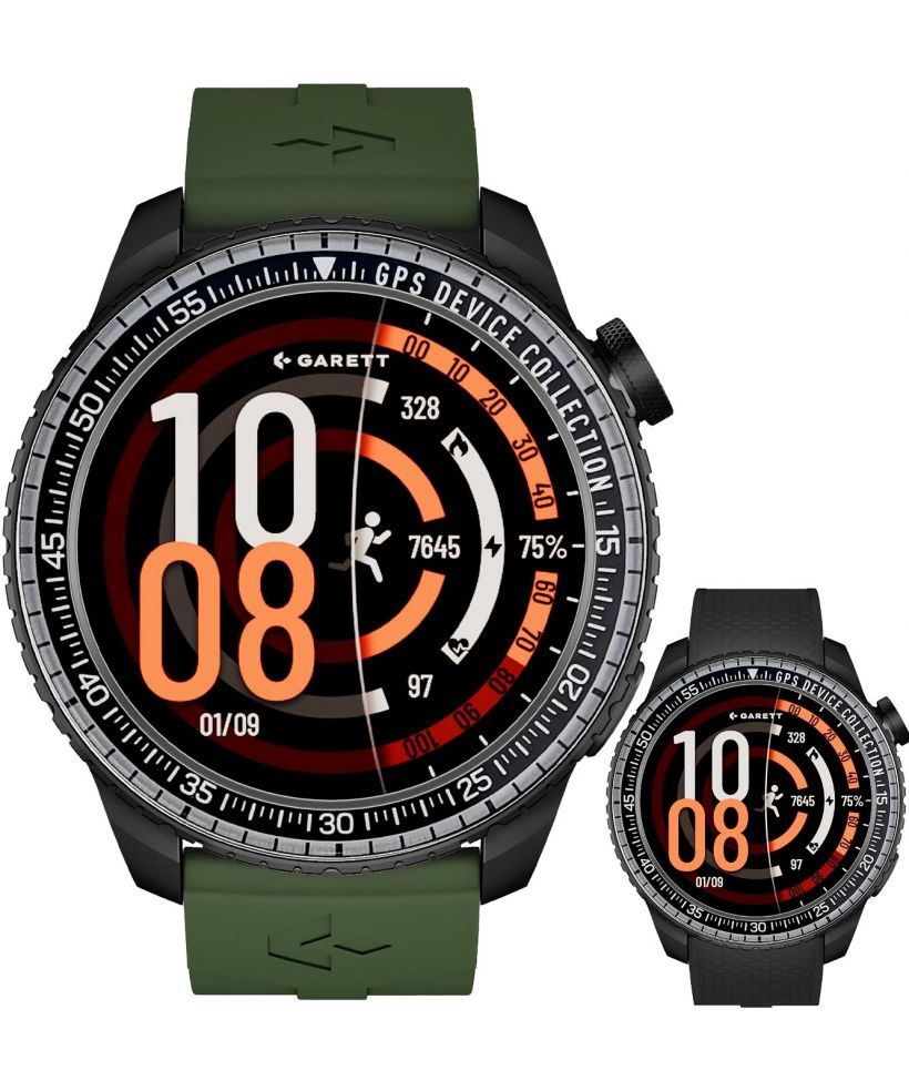 Smartwatch da Uomo Garett Compass Black SET
