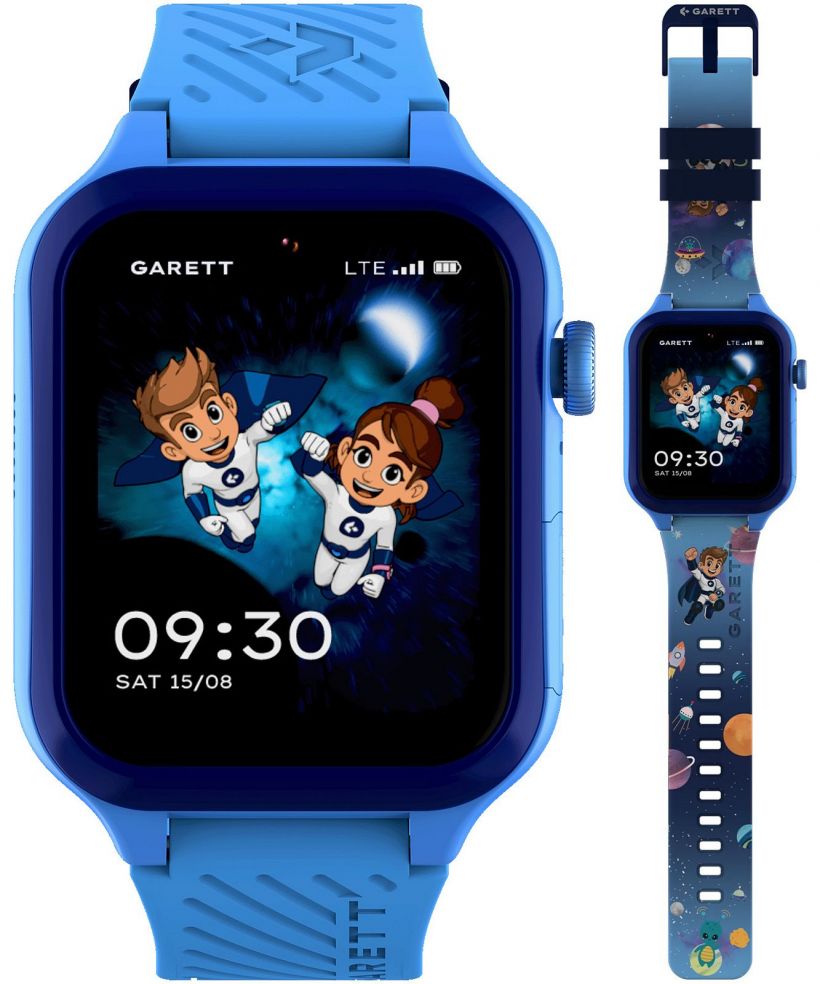 Smartwatch per Bambini Garett Kids Essa AI 4G Blu SET