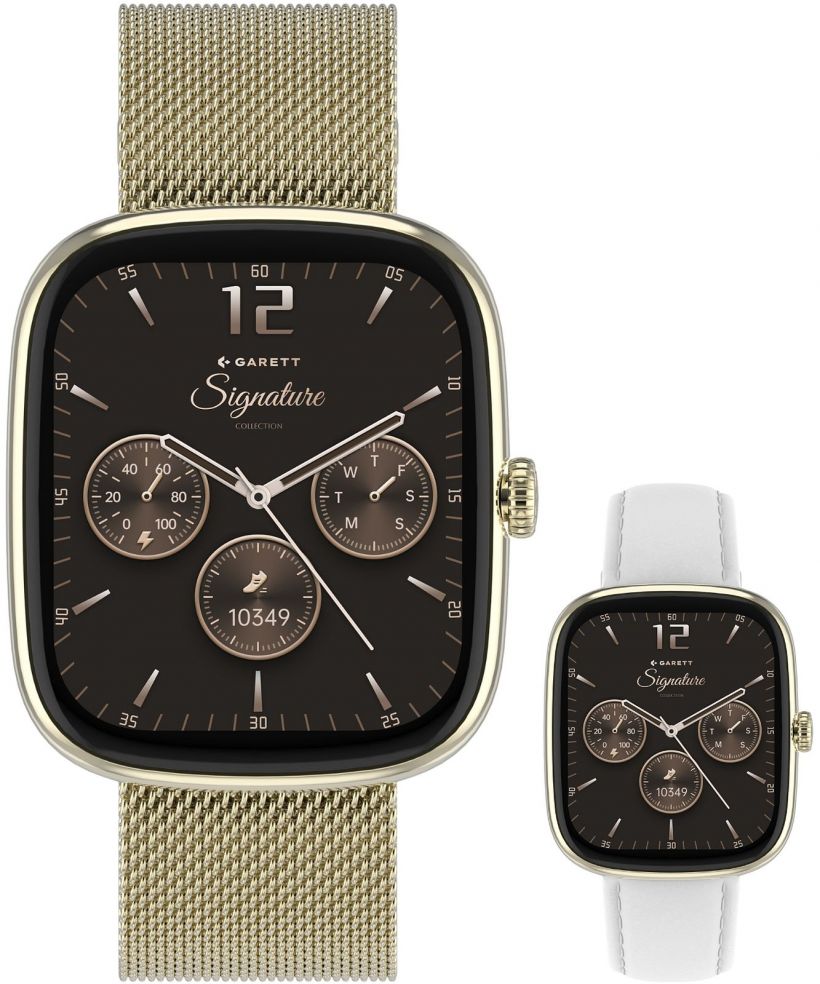 Smartwatch da Donna Garett Signature Flow Gold Mesh SET