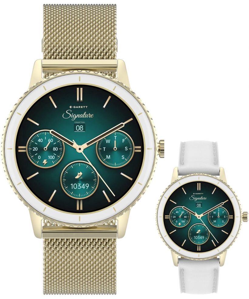 Smartwatch da Donna Garett Signature Grace Gold Mesh SET