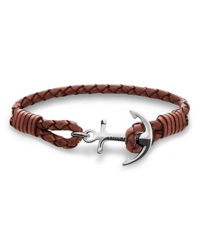 Bracciale Tom Hope Cognac Brown S