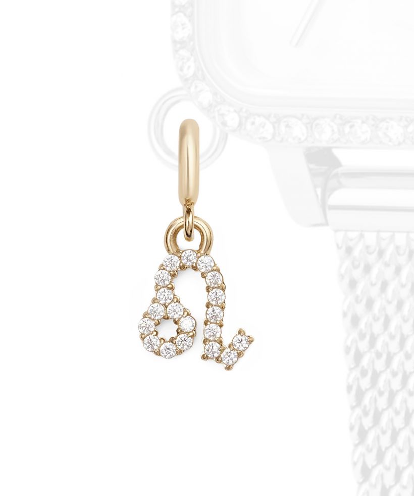 Pendente Daniel Wellington Charm Gold Leo