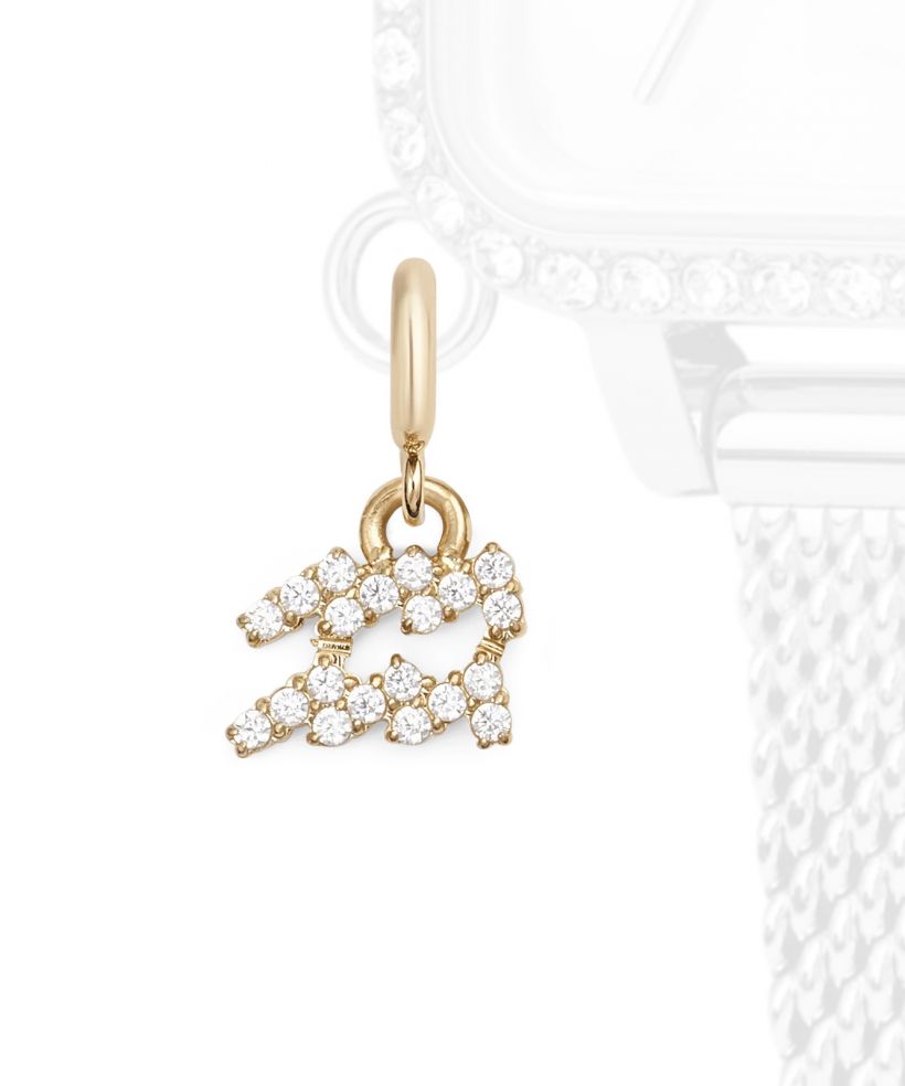 Pendente Daniel Wellington Charm Gold Aquarius