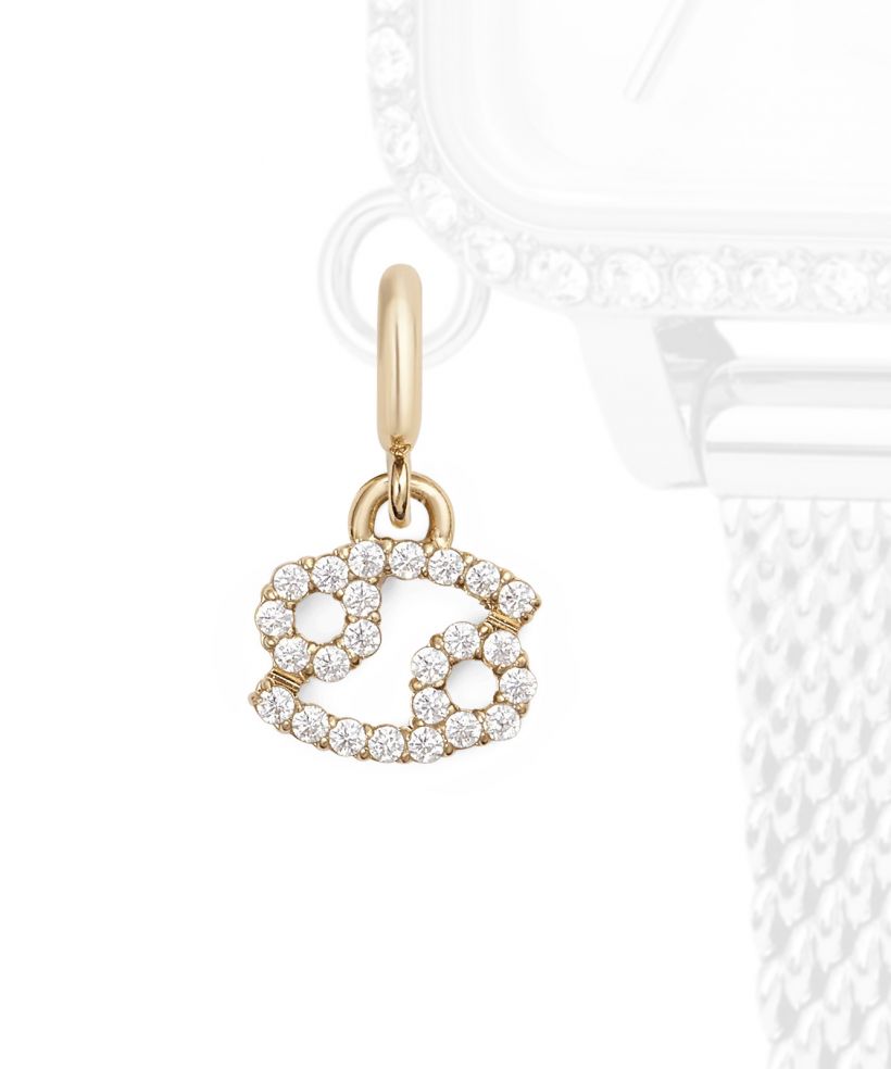 Pendente Daniel Wellington Charm Gold Cancer