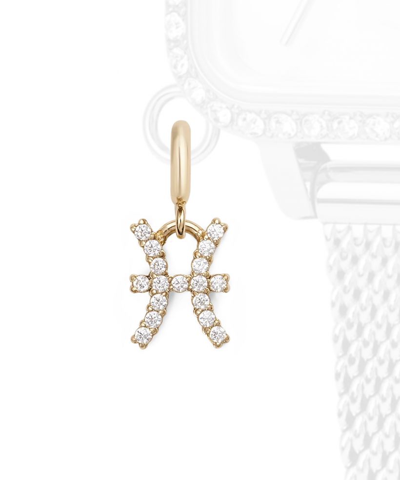 Pendente Daniel Wellington Charm Gold Pisces
