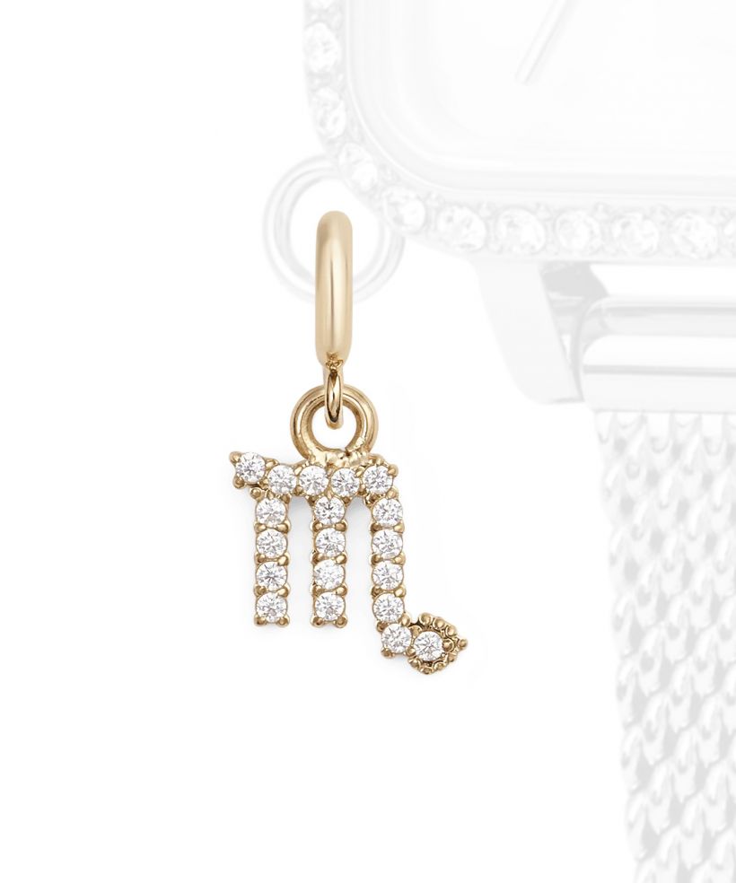 Pendente Daniel Wellington Charm Gold Scorpio