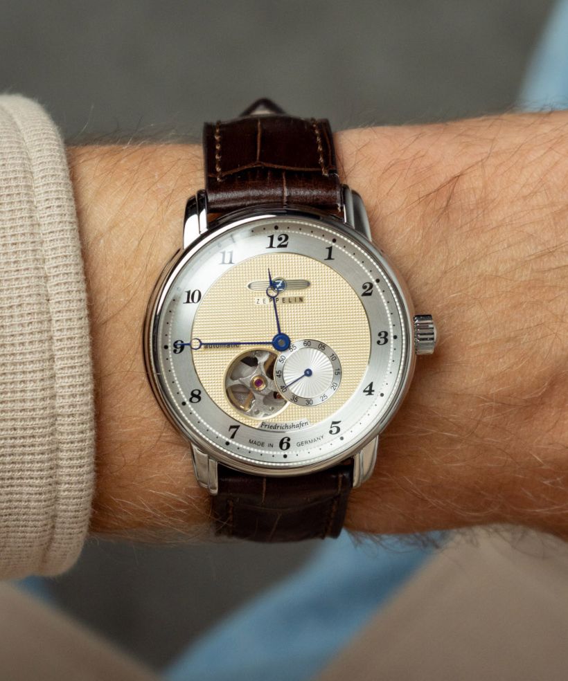 Orologio da Uomo Zeppelin Friedrichshafen Open Heart Automatic
