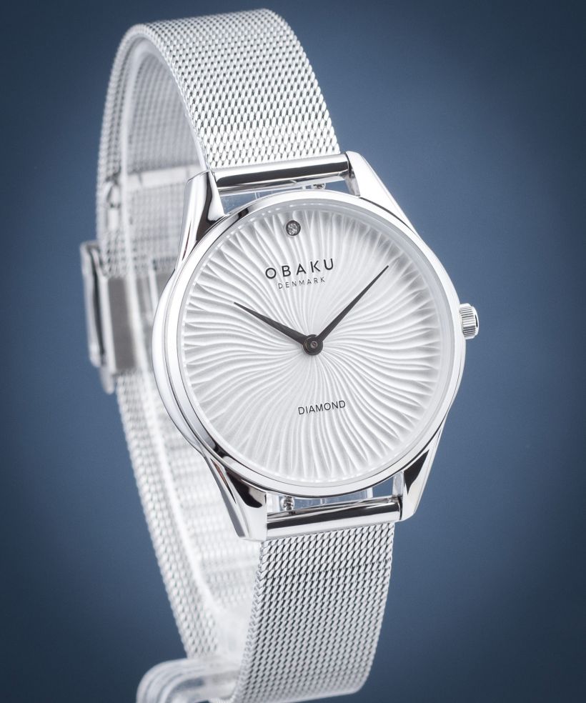 Orologio da Donna Obaku Smykke Silver
