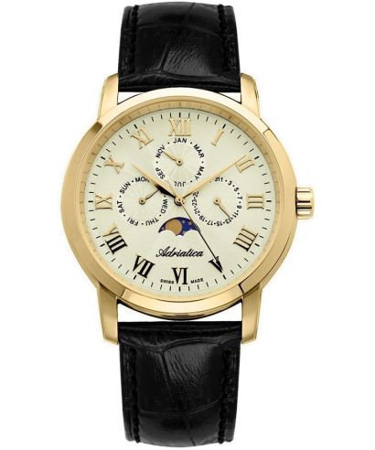 Orologio da Uomo Adriatica Moon Phases