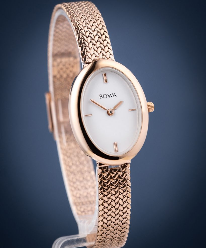 Orologio da Donna BOWA Oslo White Rose-Gold Mesh 23